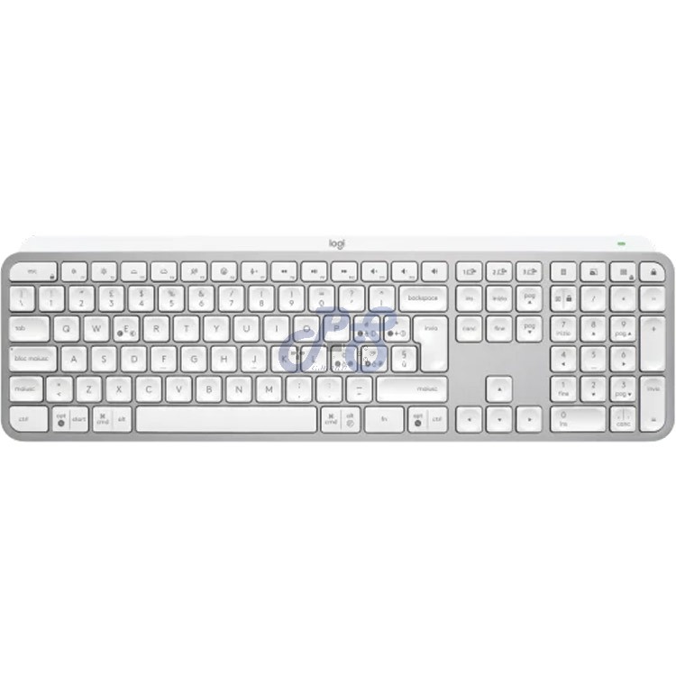 logitech mx keys s wireless keyboard pale grey