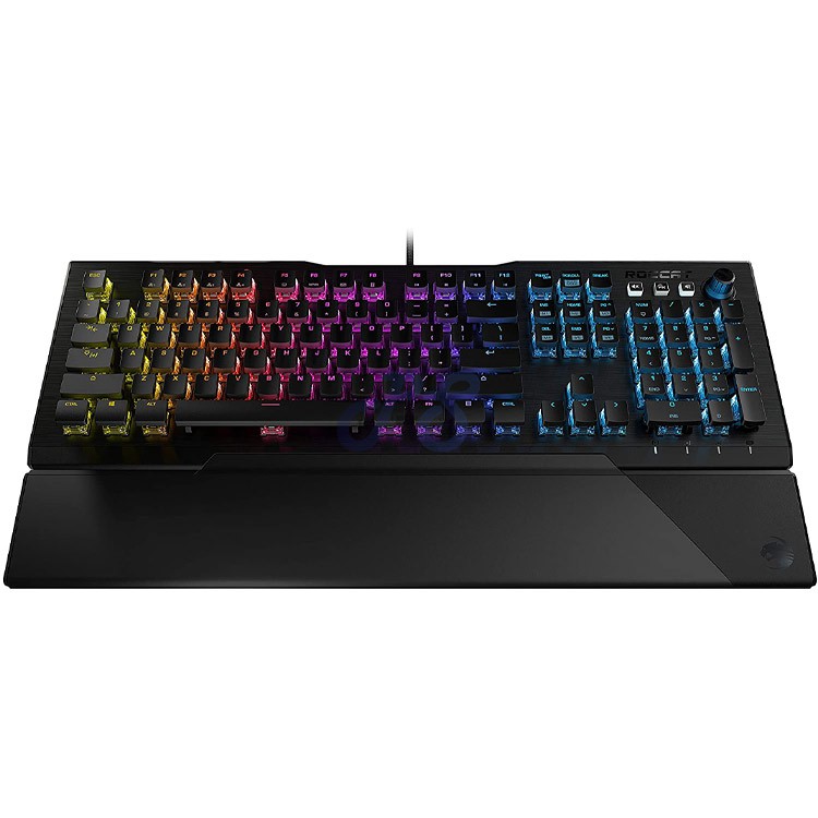 roccat vulcan 121 mechanical gaming keyboard red switches