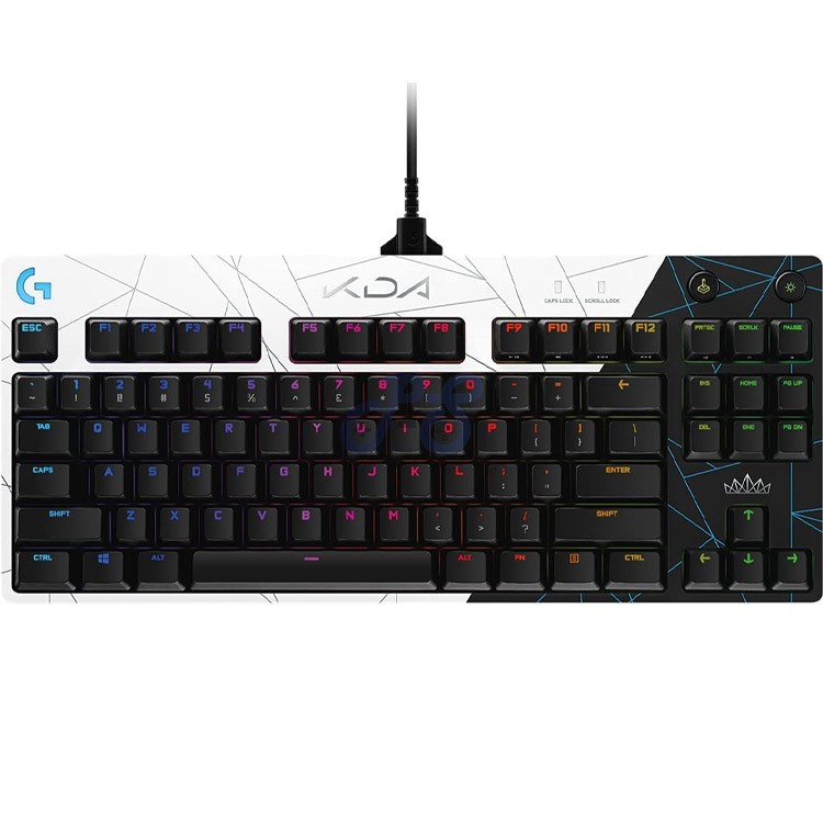logitech g pro gaming mechanical keyboard kda edition