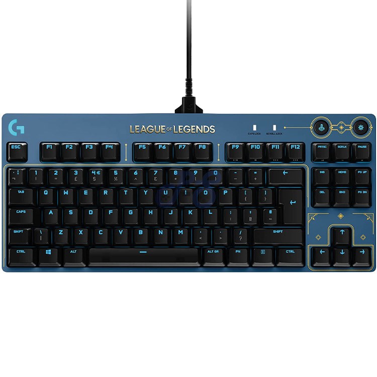 logitech g pro gaming mechanical keyboard league of legends edition