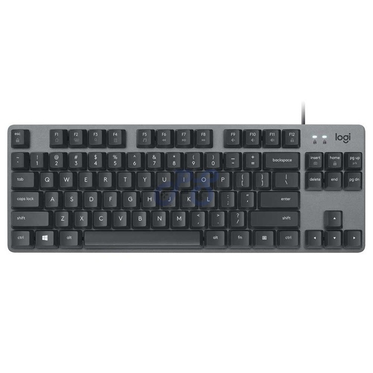 logitech k835 tkl mechanical keyboard cherry mx red switch gray