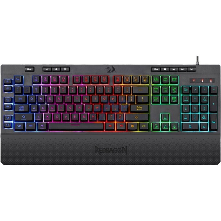 redragon shiva k512 rgb gaming keyboard black