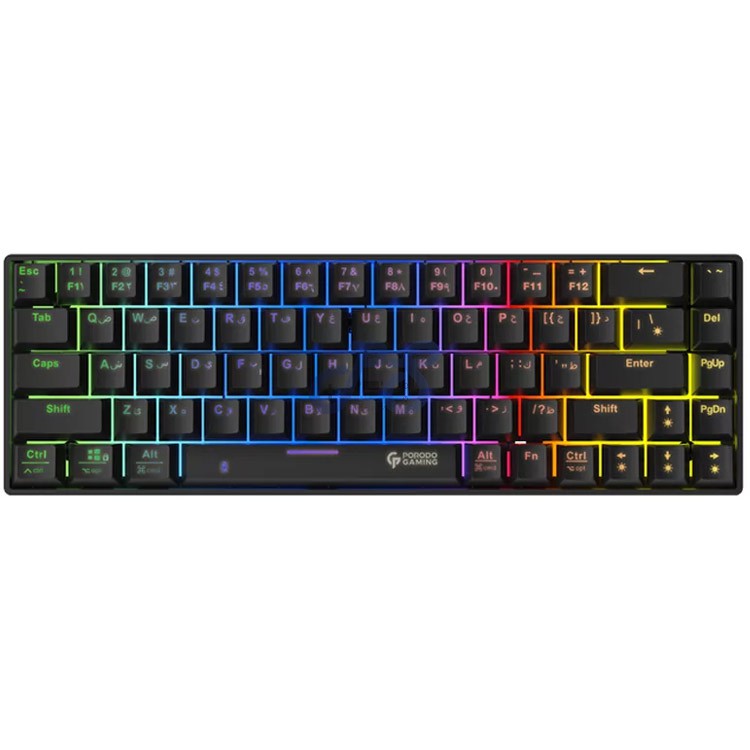 porodo pdx214 mechanical wireless mini gaming keybaord