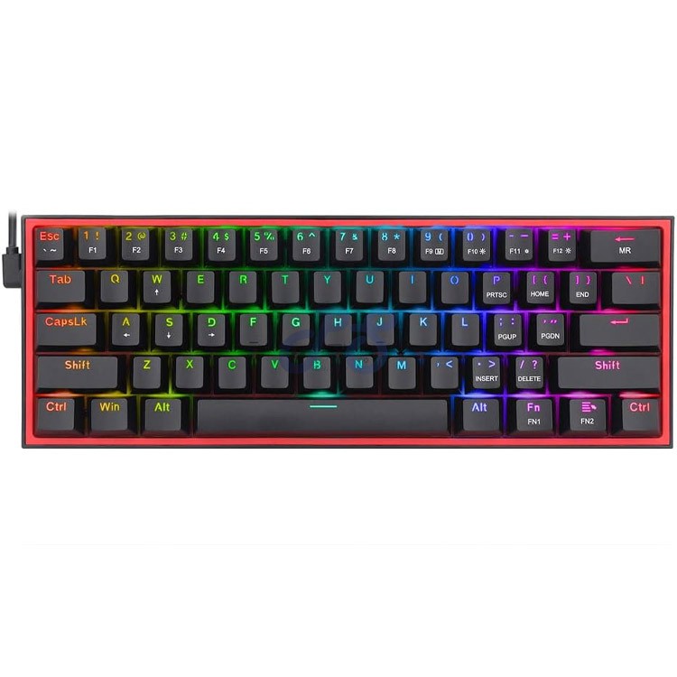 redragon fizz k617 mechanical keyboard black