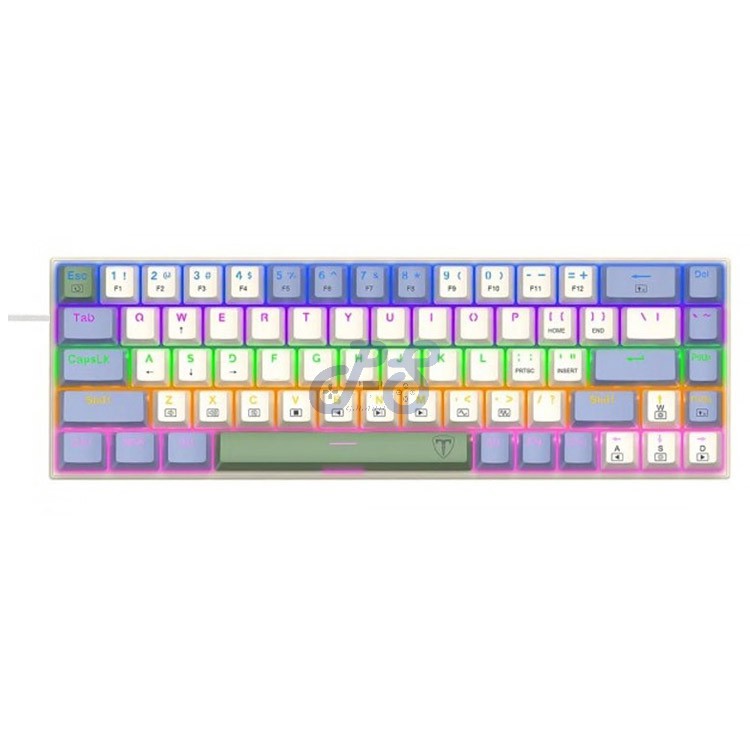 tdagger viator rainbow wireless mechanical keyboard
