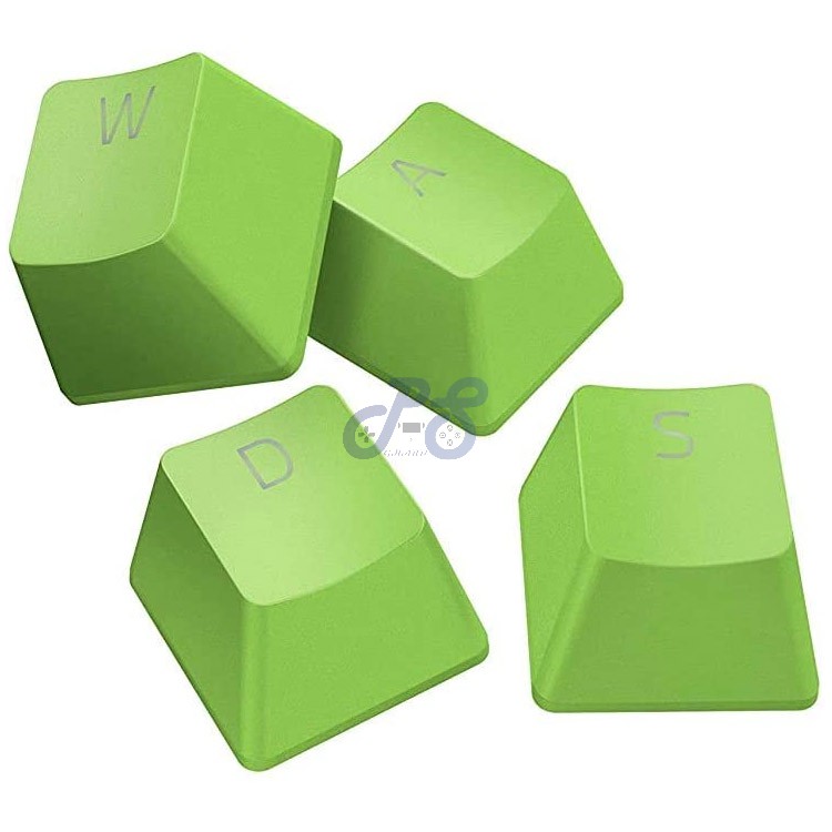 razer pbt keycap upgrade set razer green
