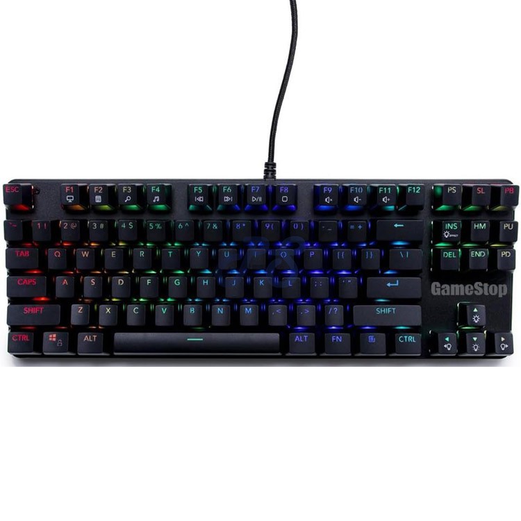 gamestop gs200 rgb mechanical gaming keyboard otemu brown switch