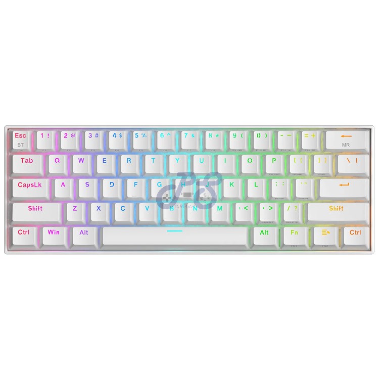 redragon draconic k530 pro wireless mechanical keyboard blue switch white
