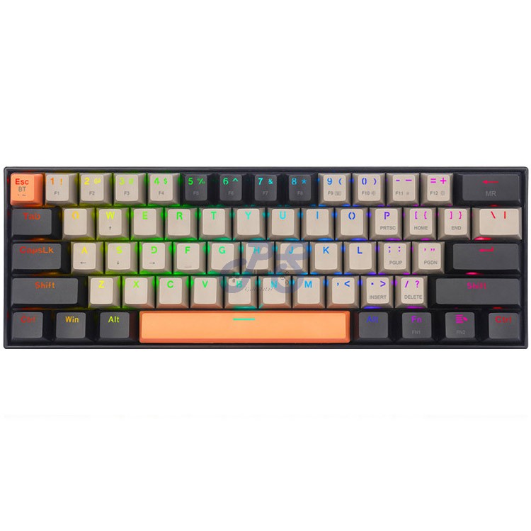 redragon draconic k530 pro wireless mechanical keyboard red switch oggy black