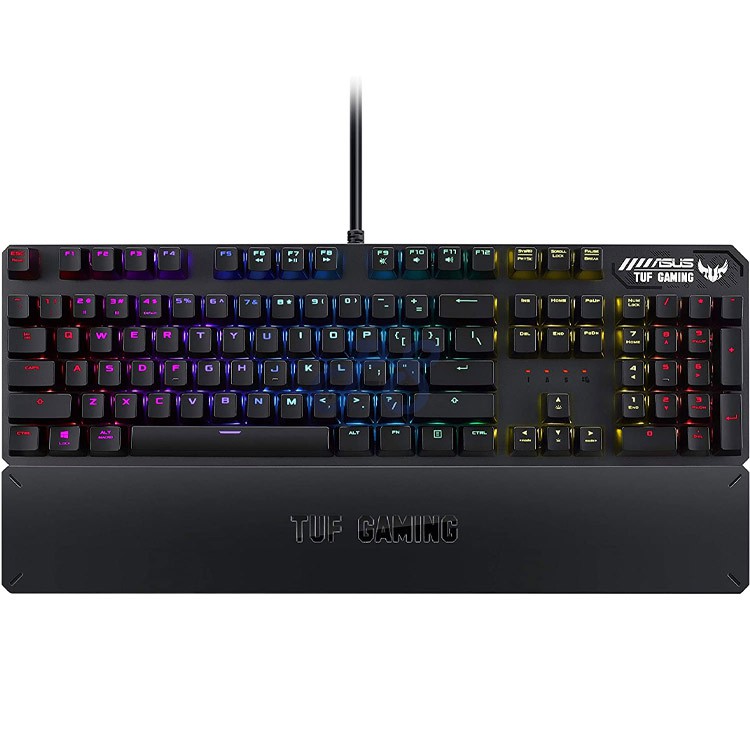 tuf k3 mechanical gaming keyboard linear red switches