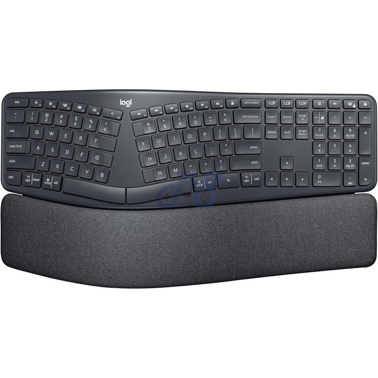 logitech ergo k860 wireless split keyboard