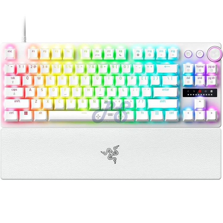 razer huntsman v3 pro tkl analogoptical gaming keyboard white edition