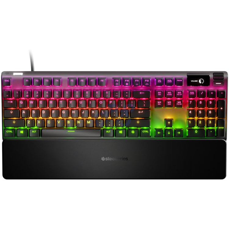 steelseries apex 7 mechanical gamin keyboard red switches