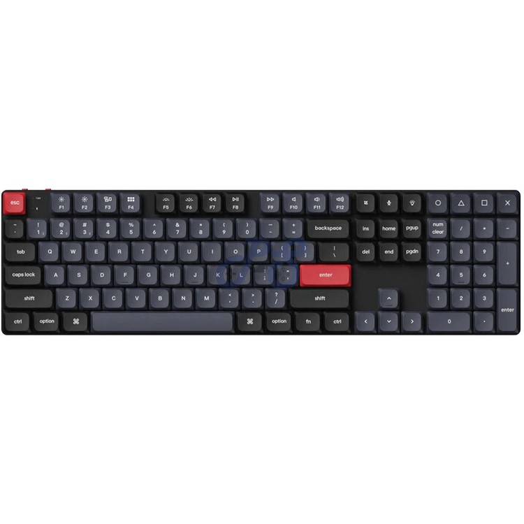 keychron k5 pro wireless mechanical keyboard rgb backlight hotswappable brown switch
