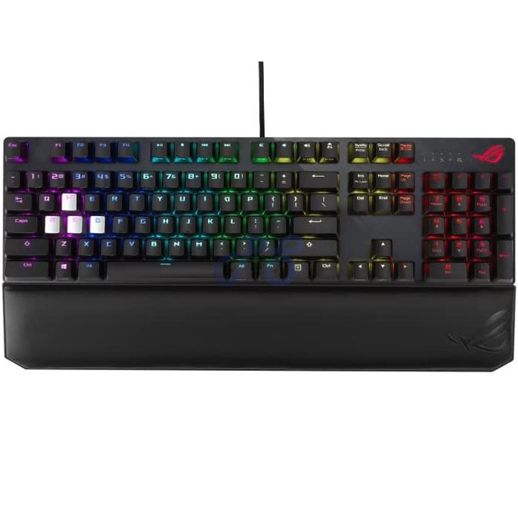 rog strix scope deluxe mechanical gaming keyboard red switch