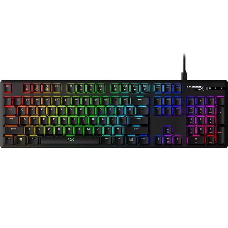 hyperx alloy origins mechanical gaming keyboard hyperx aqua switch