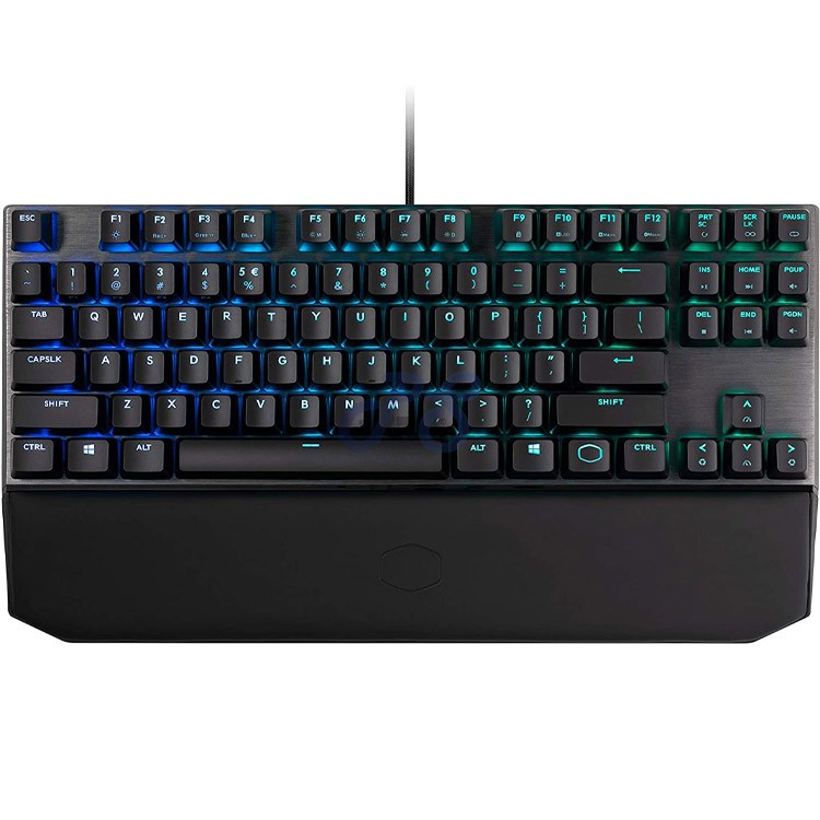 cooler master mk730 mechanical gaming keyboard brown switches