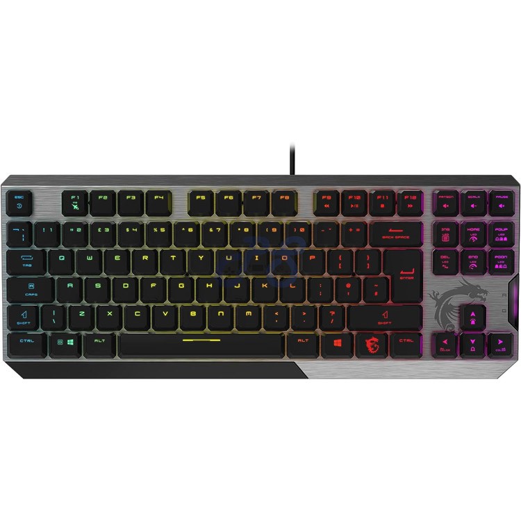 msi vigor gk50 low profile tkl mechanical gaming keyboard