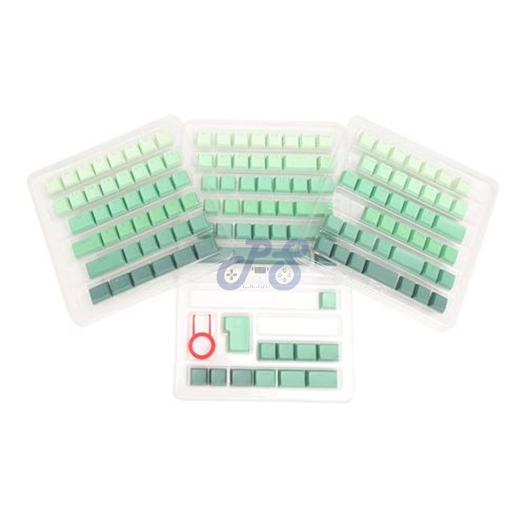redragon ombre keycaps for mechanical keyboard green