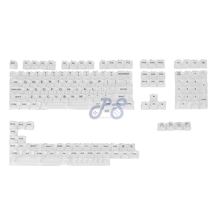 redragon crystal keycaps for mechanical keyboard 147 keys