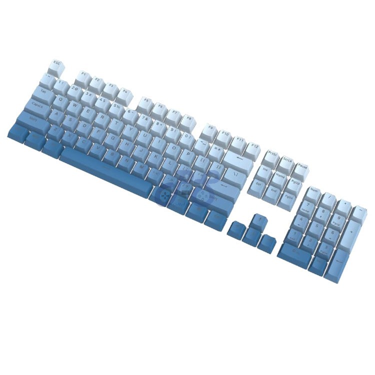 redragon ombre keycaps for mechanical keyboard gradiant blue