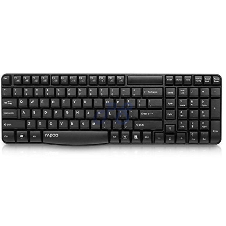 rapoo e1050 wireless membrane keyboard