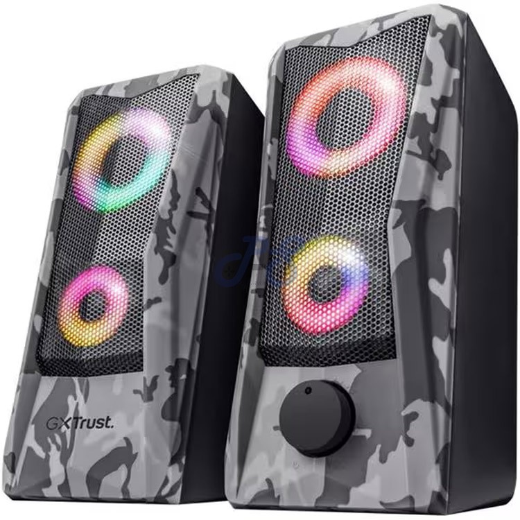 trust gxt javv illuminated gaming speakers