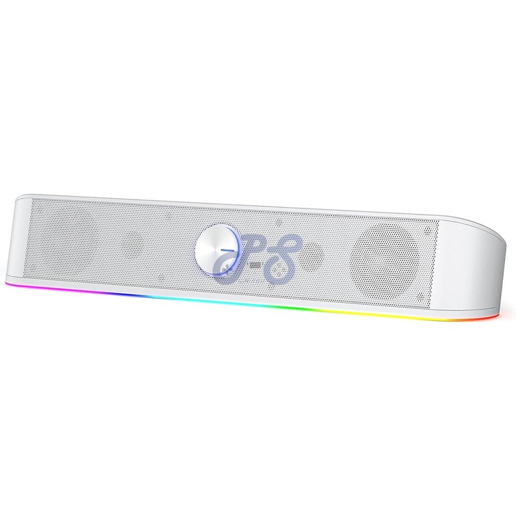 redragon adiemus desktop soundbar white