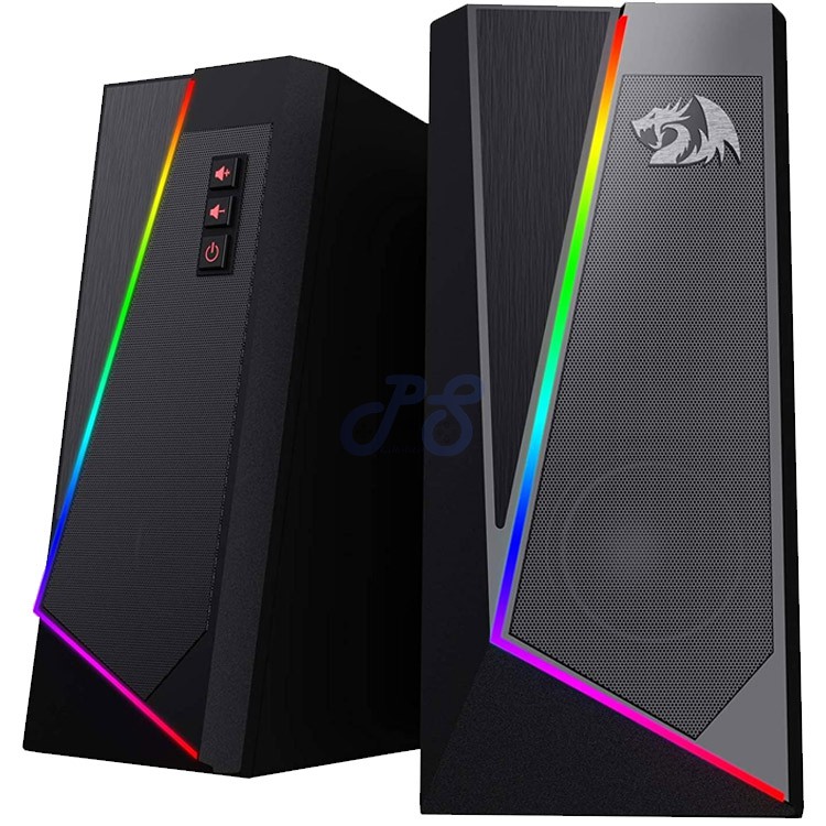 redragon anvil gaming speakers black
