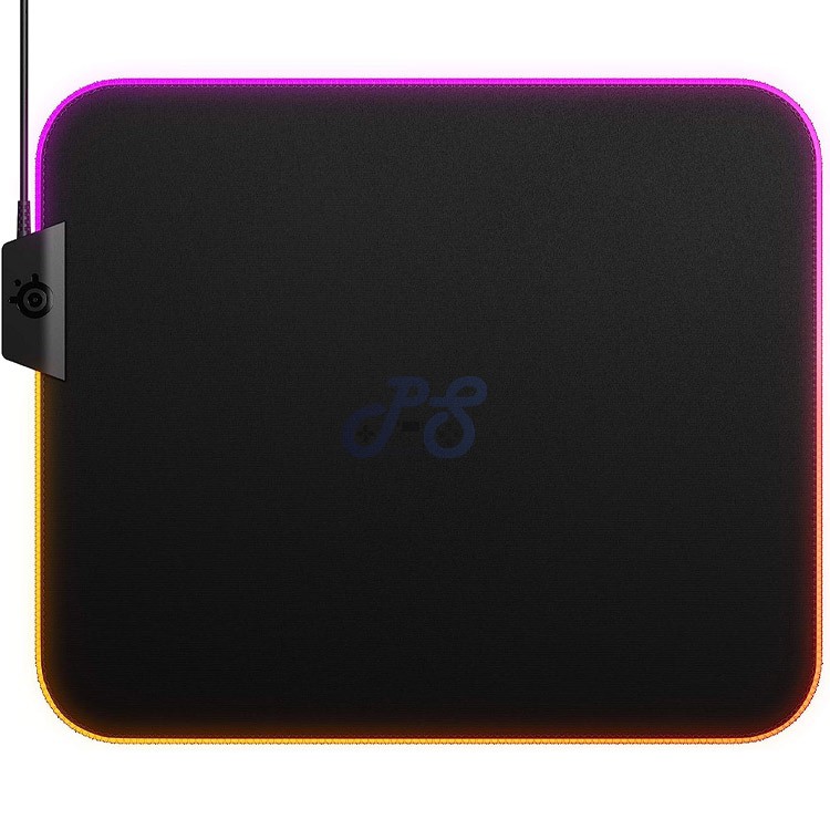 steelseries qck prism rgb gaming mouse pad medium
