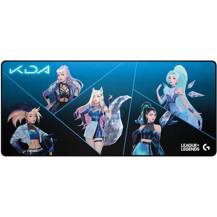 logitech g840 kda xl cloth gaming mouse pad