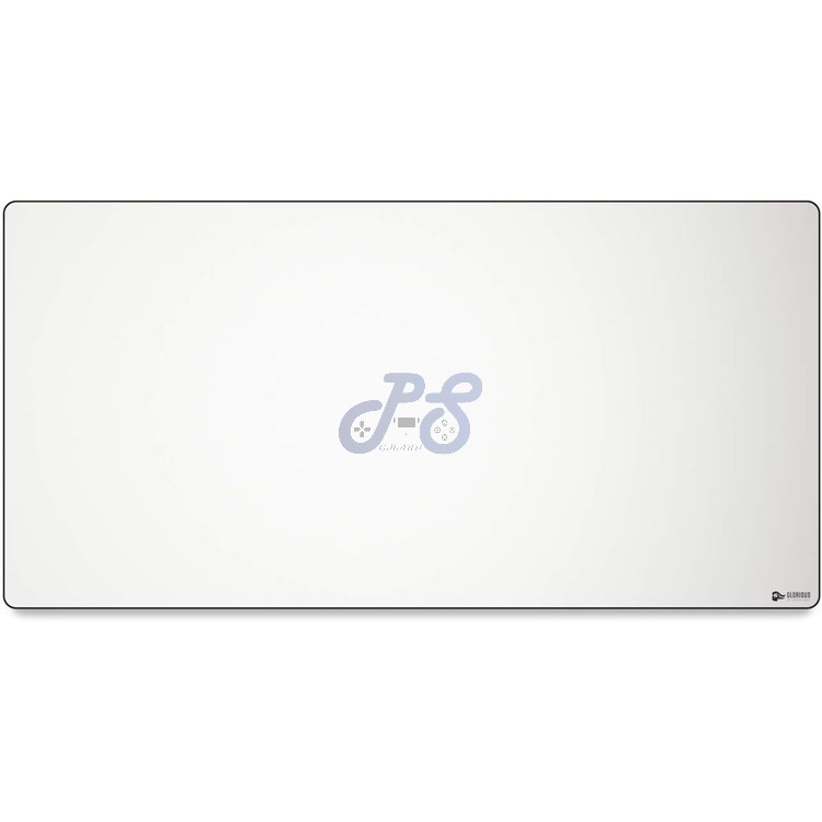 glorious 3xl extended gaming mouse mat white