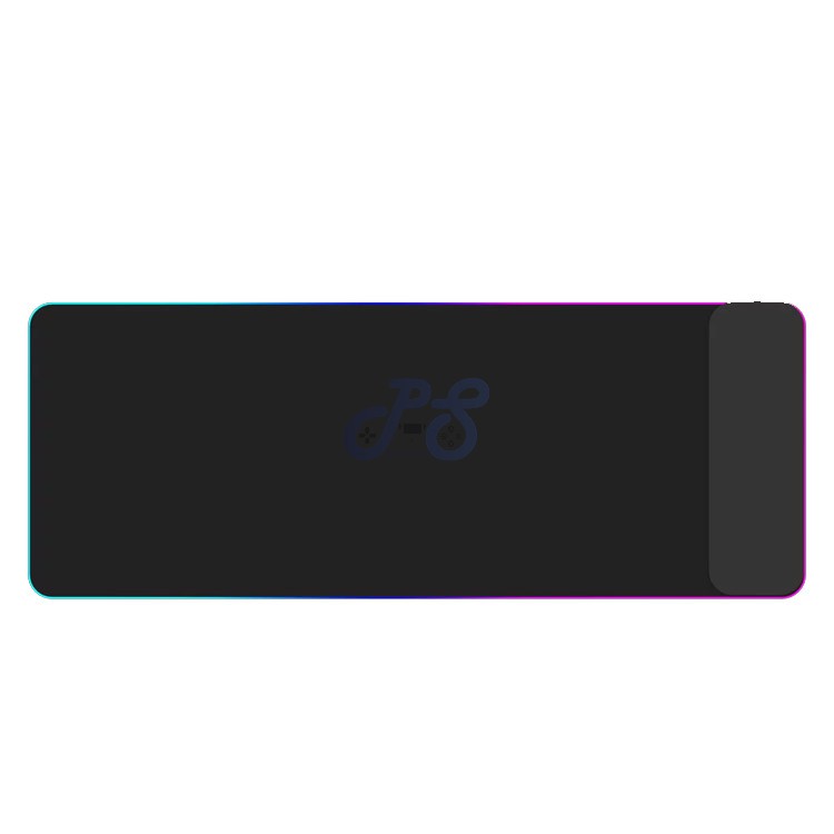 porodo pdx115 rgb mousepad with wireless charger xl