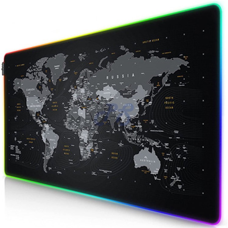 titanwolf gaming mouse mat global lighting oversized