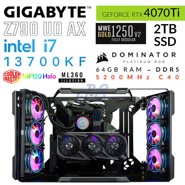 apollo masterframe 700 gigabytecoolermaster edition gaming pc