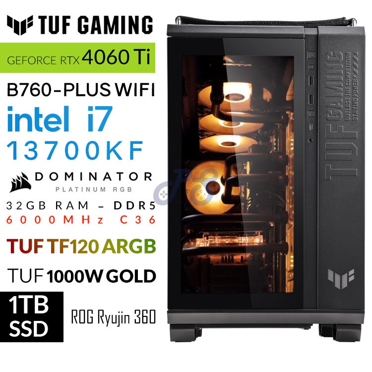 hermes gt502 tuf edition gaming pc