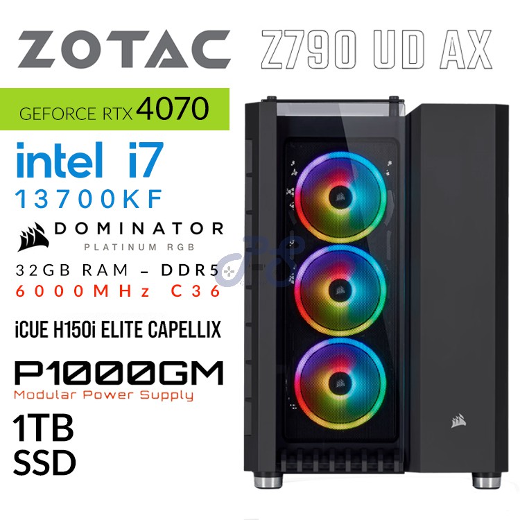 hermes 680x corsair edition gamin pc