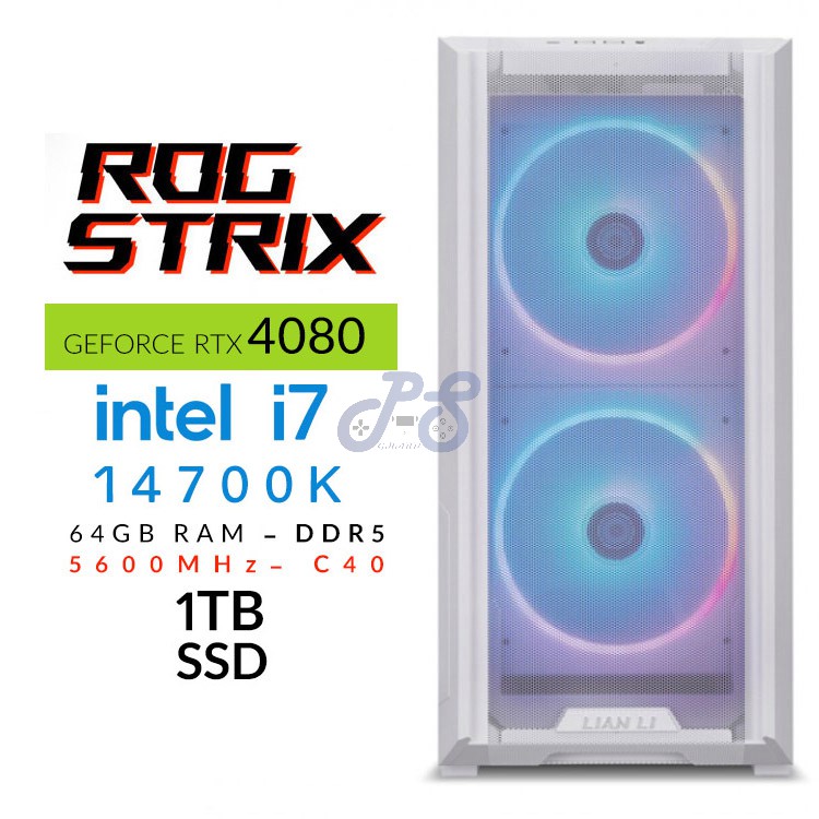 athena lancool 216 asus edition gaming pc