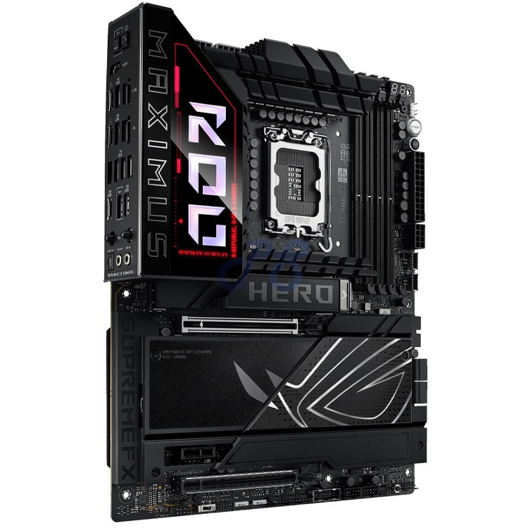asus rog maximus z890 hero atx gaming motherboard intel chipset