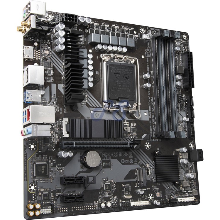 gigabyte b760m ds3h ax microatx ddr4 motherboard intel chipset