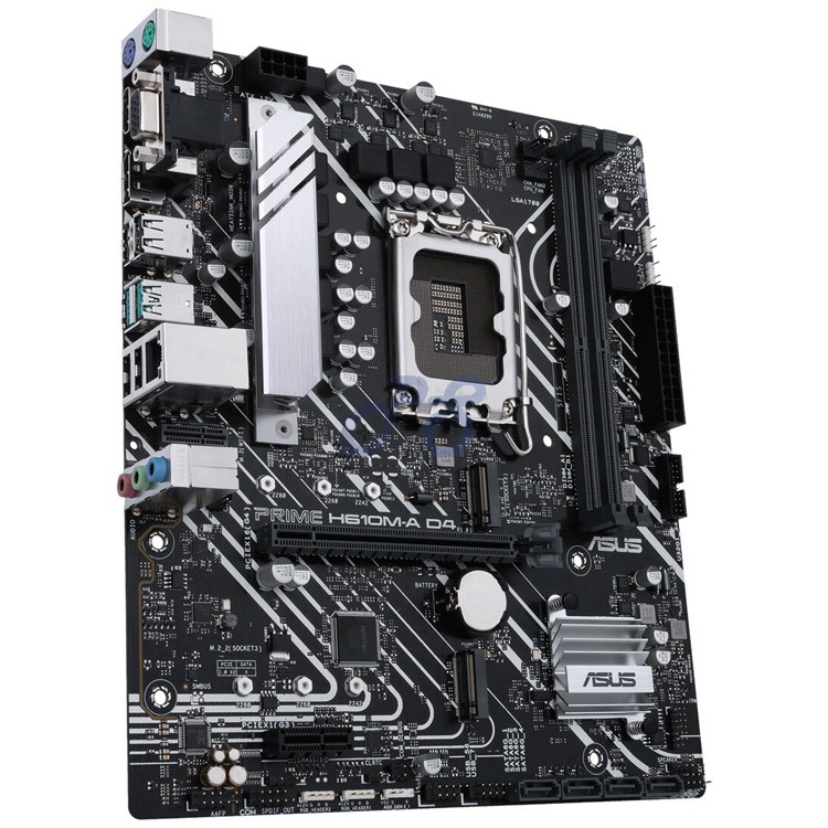 asus prime h610ma d4 matx motherboard intel chipset