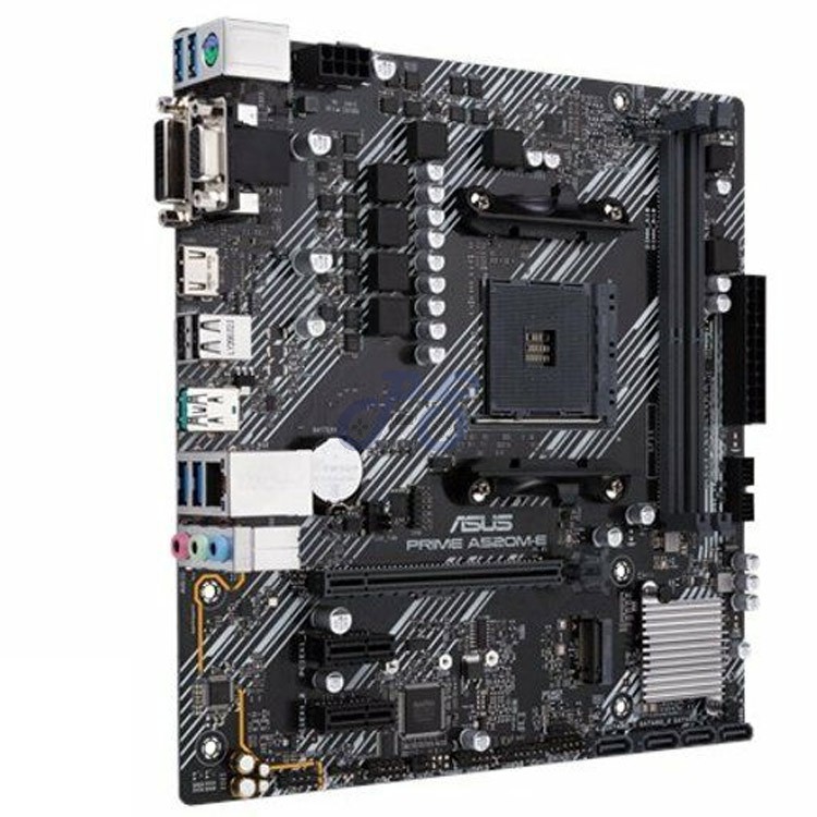 asus prime a520me matx motherboard amd chipset