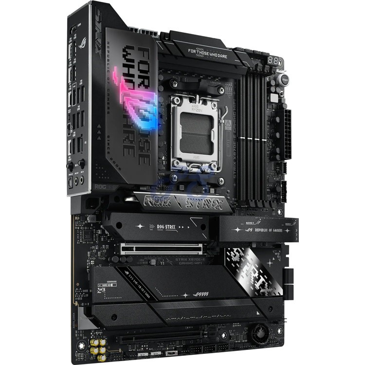 asus rog strix x870e gaming wifi atx motherboard amd chipset