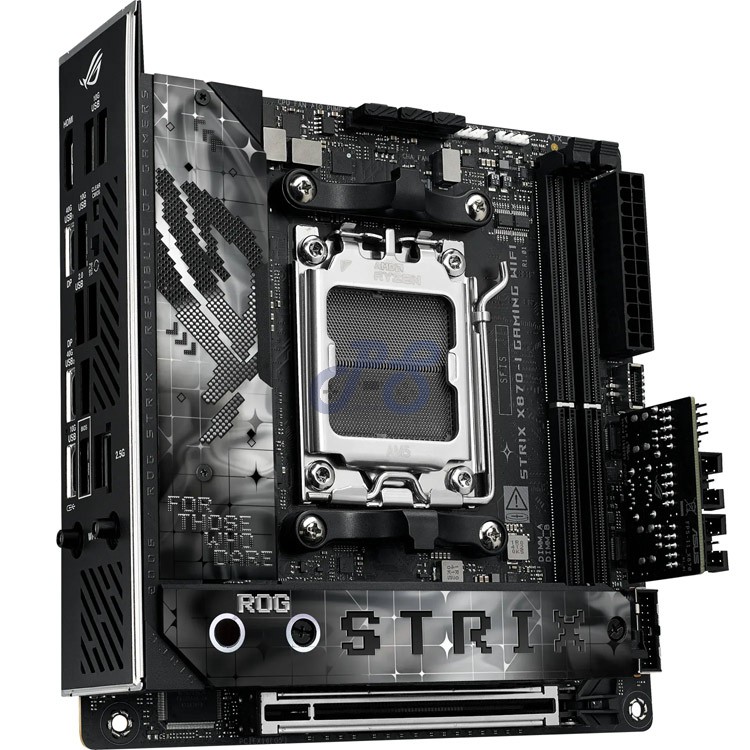 asus rog strix x870i gaming wifi mitx motherboard amd chipset