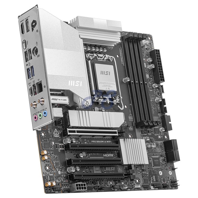 msi pro b860ma wifi matx motherboard intel chipset