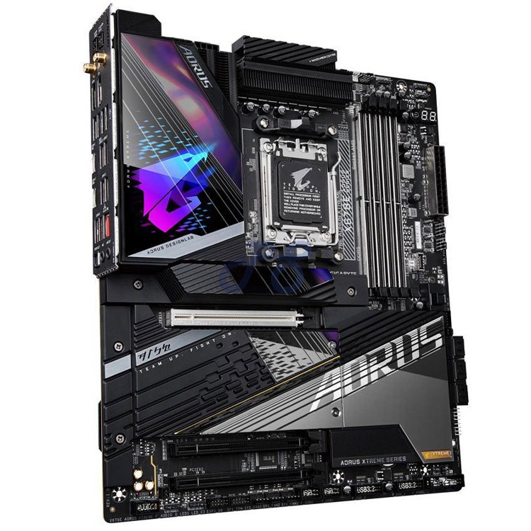 aorus x670e master ax eatx gaming motherboard amd chipset