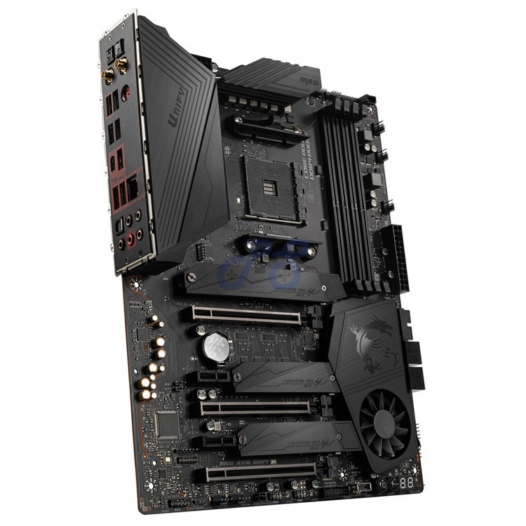 msi meg x570 unify atx gaming motherboard amd chipset