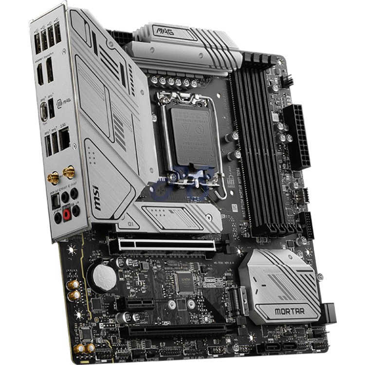 msi mag b760m mortar wifi matx ddr4 gaming motherboard intel chipset