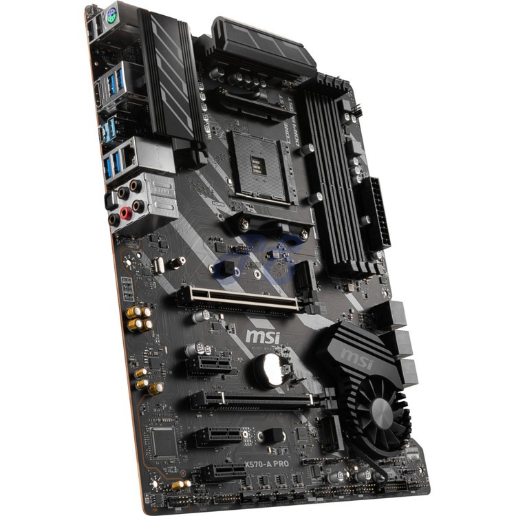 msi x570a pro atx motherboard amd chipset