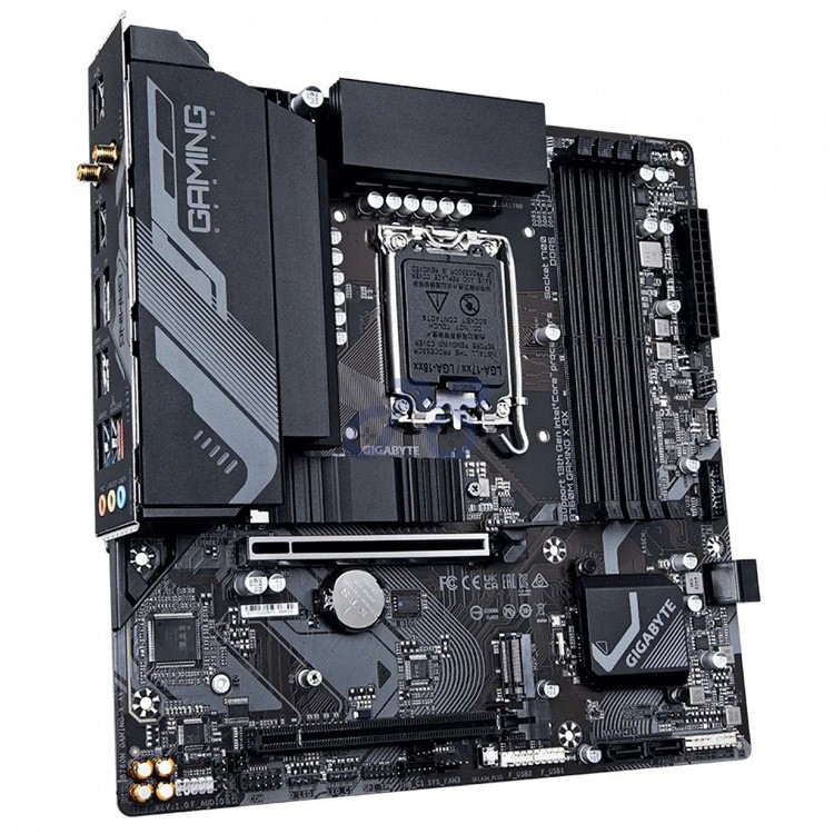 gigabyte b760m gaming x ax microatx motherboard intel chipset